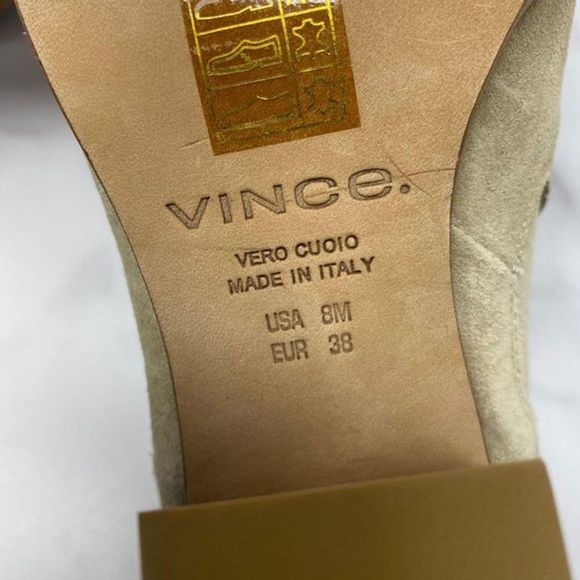 Vince Hamilton Booties in Coco Suede Size 8 - Picture 9 of 9